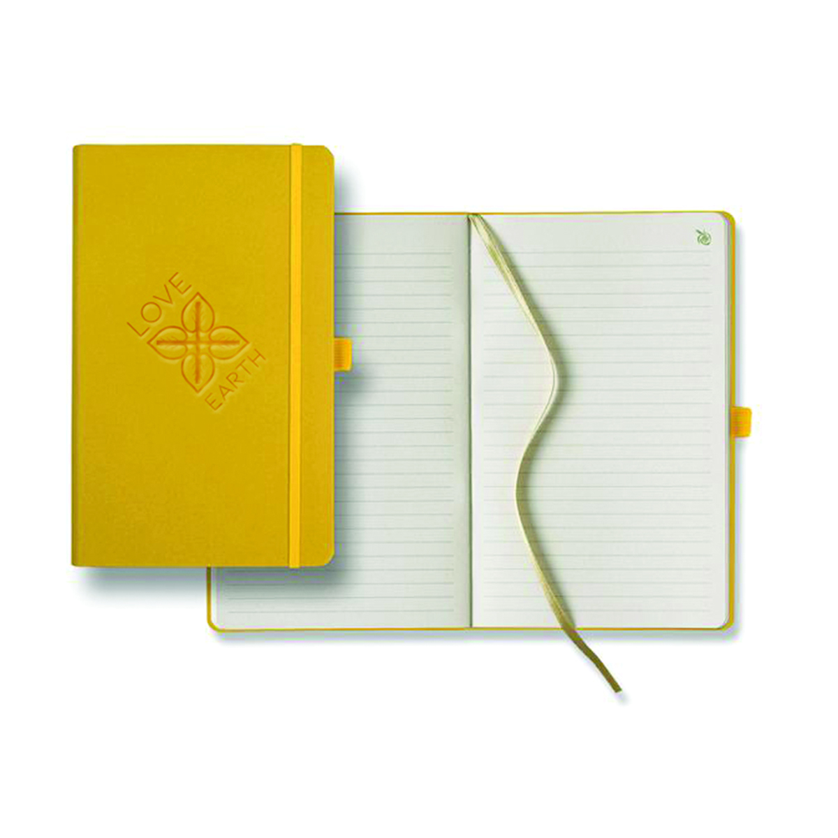LOVE+EARTH STYLISH ECO JOURNAL MADE FROM APPLE PEEL